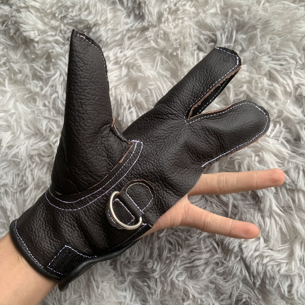 Phụ kiện chim săn -  Găng tay chim săn mồi 3 ngón dùng huấn luyện chim