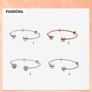 Vòng Tay Hở Pandora Mạ Bạc 925