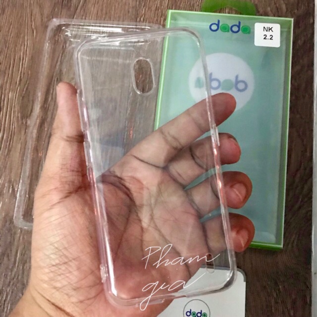 Ốp lưng Nokia 2.2 / Nokia 2.1 dẻo trong/ dẻo đen