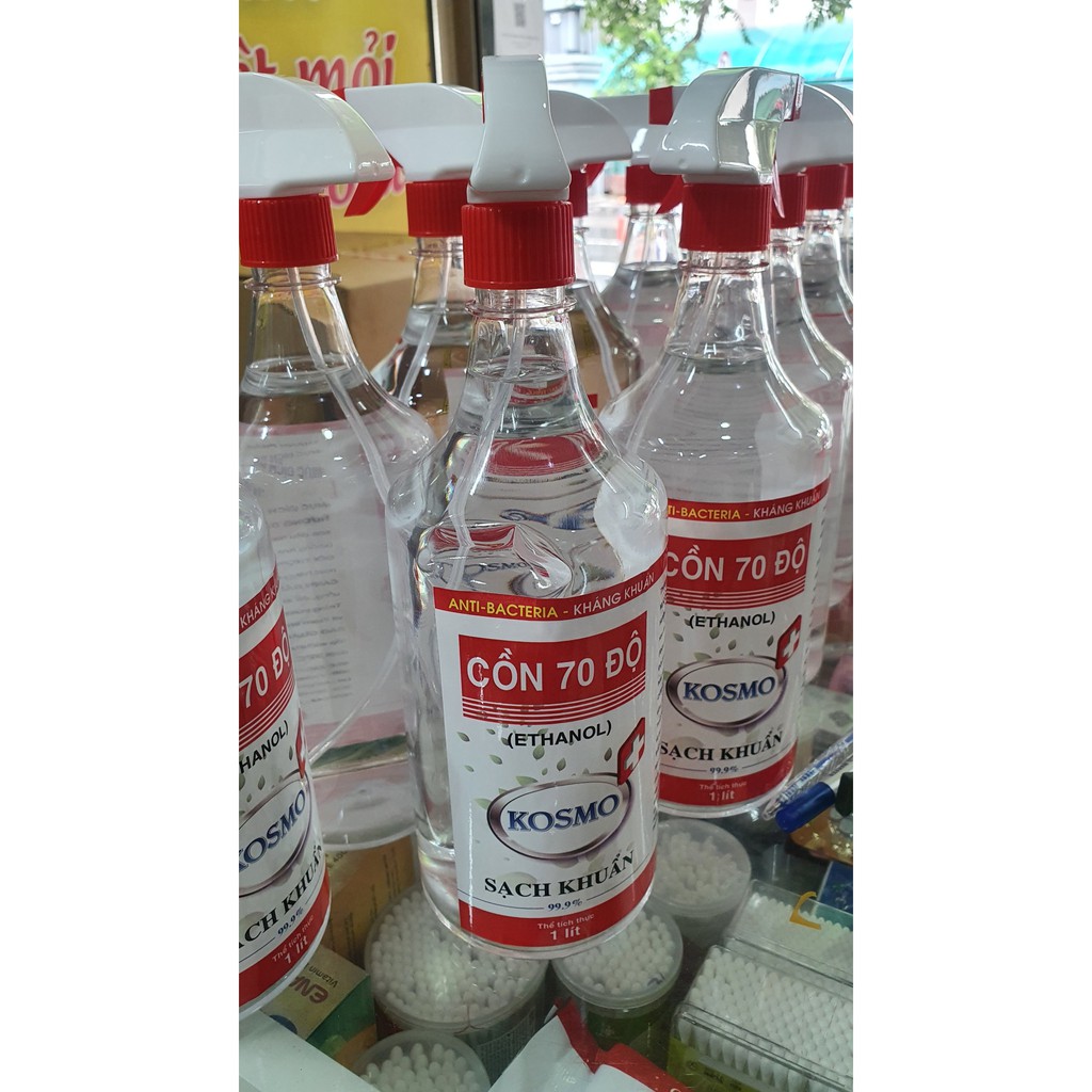 Cồn 90 Độ - 70 Độ Sát Trùng Diệt Khuẩn Vĩnh Phúc
