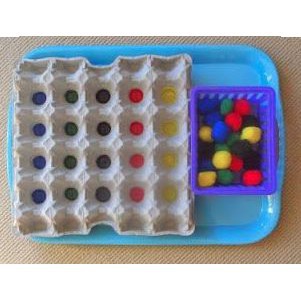 Pompom 100 hạt ki tuyến Tặng 1 Kẹp Gắp Nhựa