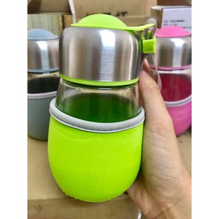 Bình thủy tinh có lọc trà