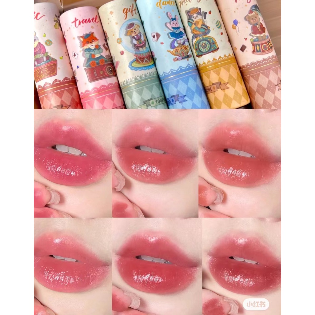 [Hàng mới về]Son Môi TOORUNE New Magic Garden Son dưỡng môi son bóng cho học sinh dưỡng ẩm son môi son kem
