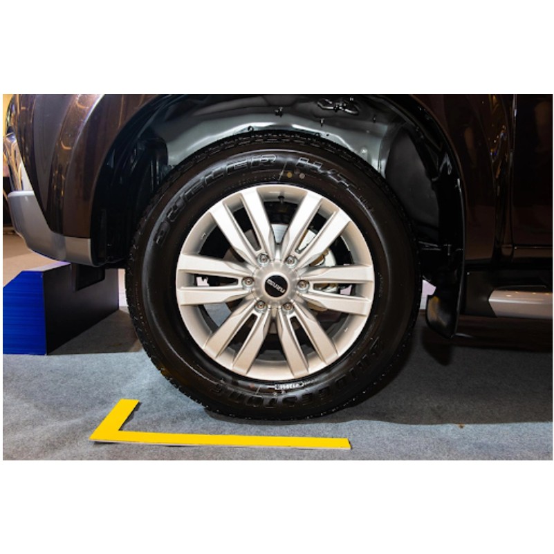Logo chụp mâm bánh xe ô tô ISUZU MUX 2018