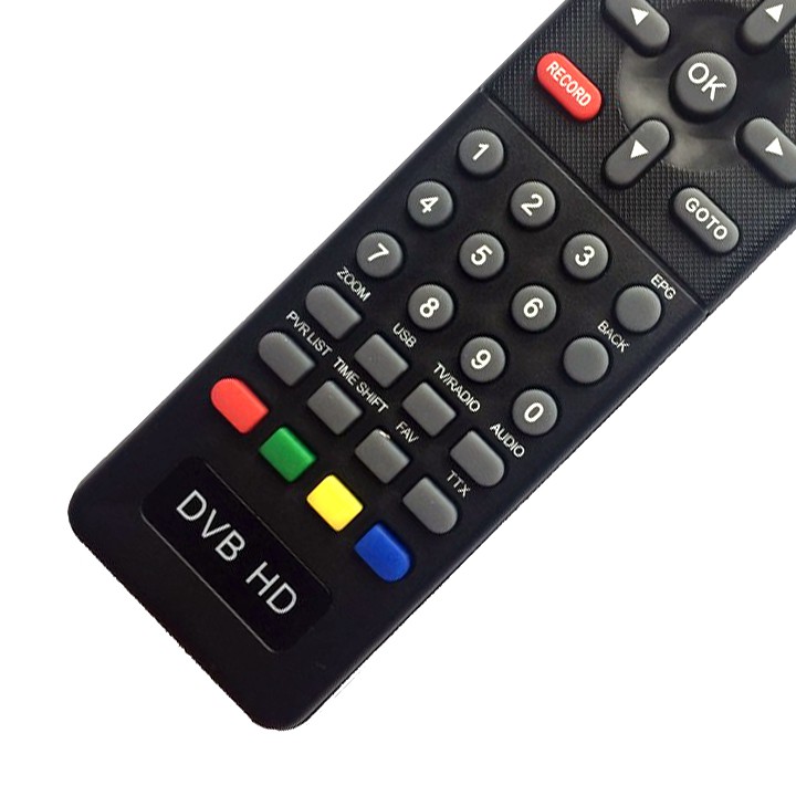 Điều khiển DVB HD cho đầu kỹ thuật số TvBox. (Mẫu số 3)