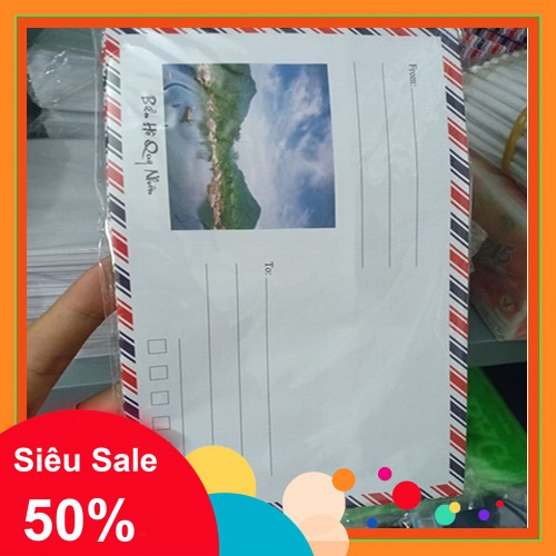 -Bao Thư Sọc Minh Phúc (11x17cm)- (20 cái) VPP Thanh Tú[Giá Tốt Nhất]