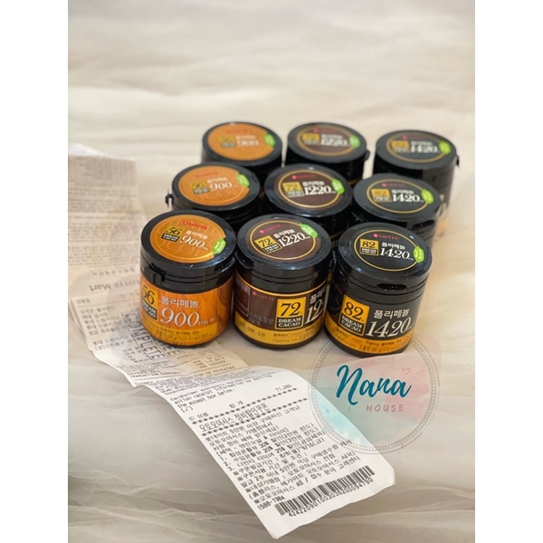 Kẹo socola Lotte Chocolate Dream Cacao 56% 72% 82% hot hit trong phim Hospital Playlist - ✈️ từ Hàn Quốc