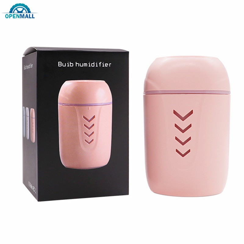 Máy lọc không khí tạo độ ẩm mini cổng cắm USB màu trắng dùng trong nhà