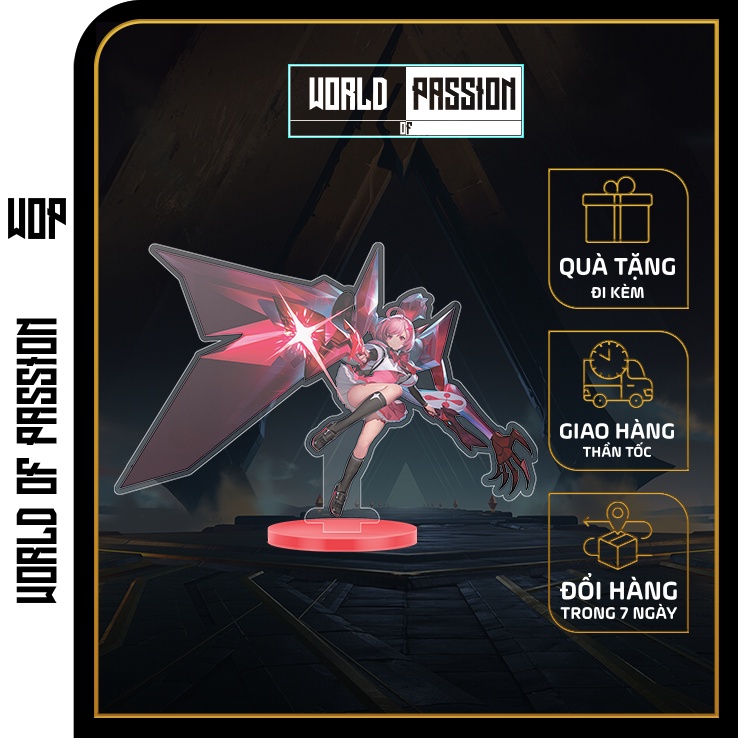 Mô Hình Nhân Vật Violet Thứ nguyên Vệ Thần Trong Game Liên Quân Mobile