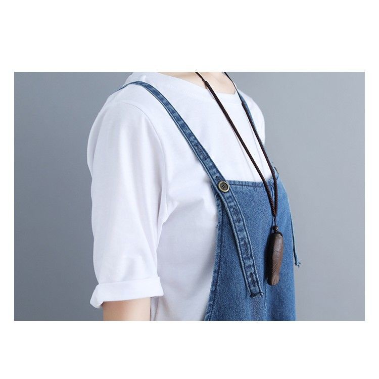 [ORDER] Yếm denim bigsize (fit đến 80kg) - Có ảnh thật | BigBuy360 - bigbuy360.vn