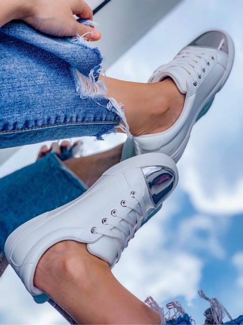 Giày sneaker trắng MIDAZ (Nữ) - MD00346