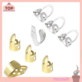 Miếng gảy đàn guitar 3 ngón + 1 miếng gảy đàn bằng kim loại có thể điều chỉnh