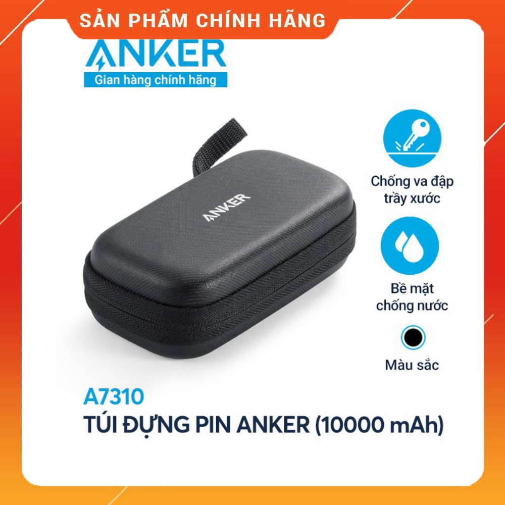 Túi đựng pin ANKER Official Hard Case cho pin 10.000mAh - A7310
