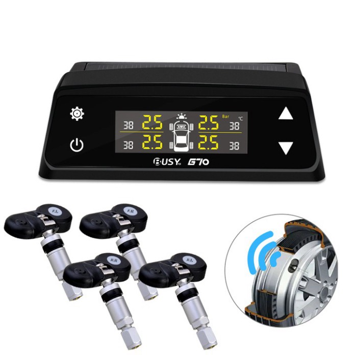 Sản Phẩm Bộ Thiết Bị Cảm Biến Áp Suất Lốp Trong TPMS Dành Cho Xe Hơi, Ô Tô Màn Hình DVD Android TNS601 .