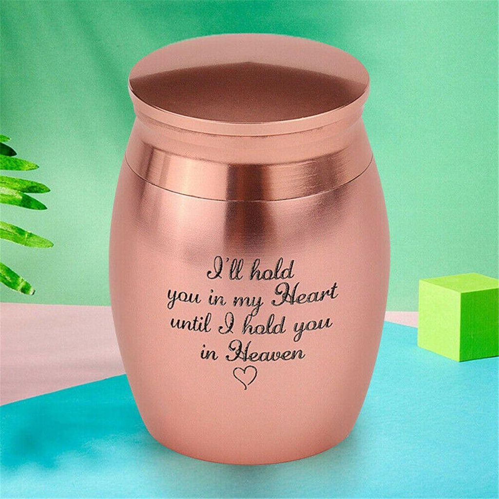 DORAW Bình Hợp Kim Nhôm Đựng Thú Cưng Nhỏ Xinh Tiện Dụng