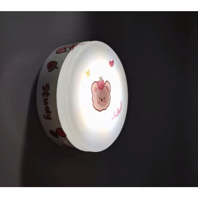 { TẶNG STICKER } Đèn led 3 loại ánh sáng đế nam châm dán giường kí túc, cầu thang...