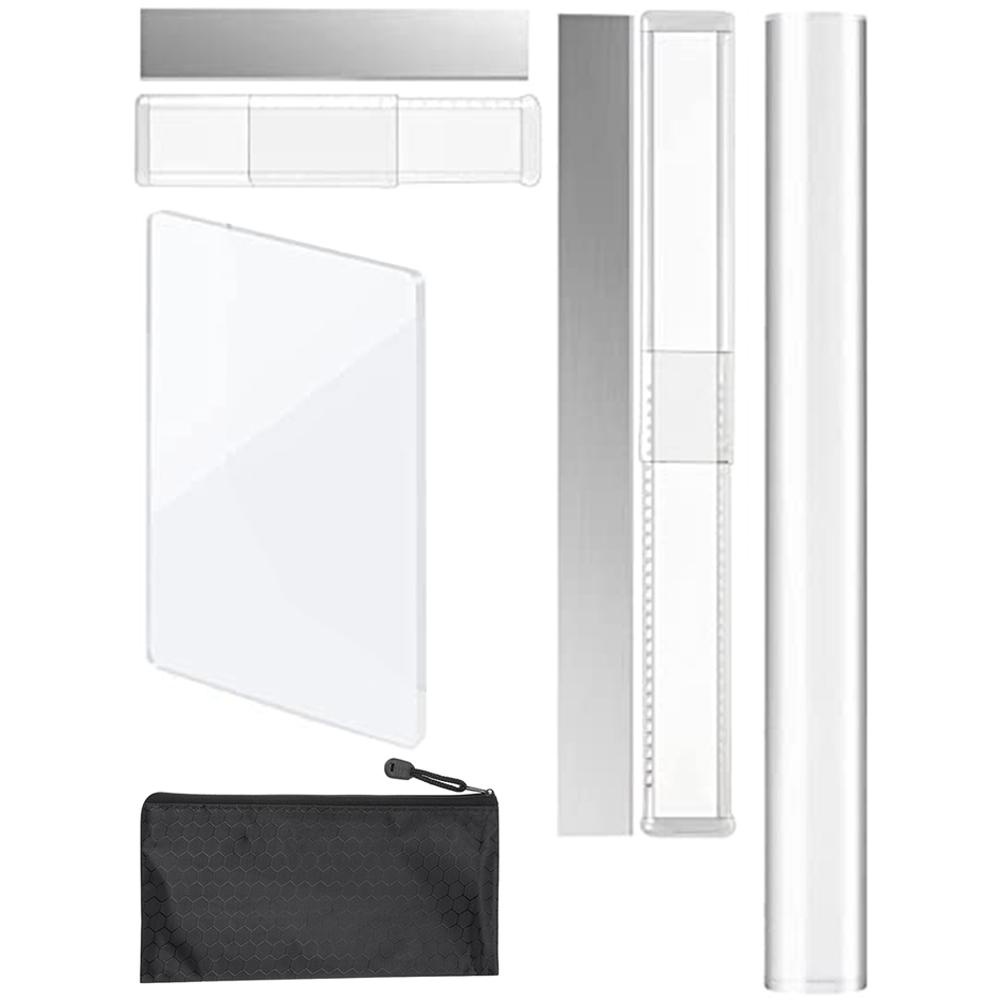 LONTIME Bộ 4 Dụng Cụ Cắt Đất Sét Bằng Thép Carbon
