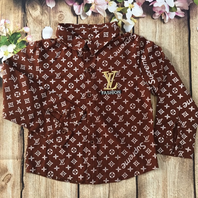 Áo somi sành điệu bé trai