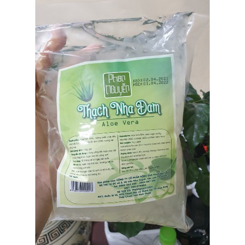 Thạch nha đam hương vải PHAN NGUYỄN gói 1kg