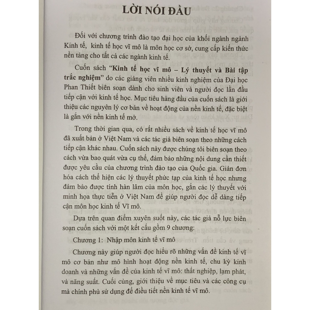 Sách - Kinh Tế Học Vĩ Mô - Lý Thuyết Bài Tập Trắc Nghiệm ( Đinh Phi Hổ )