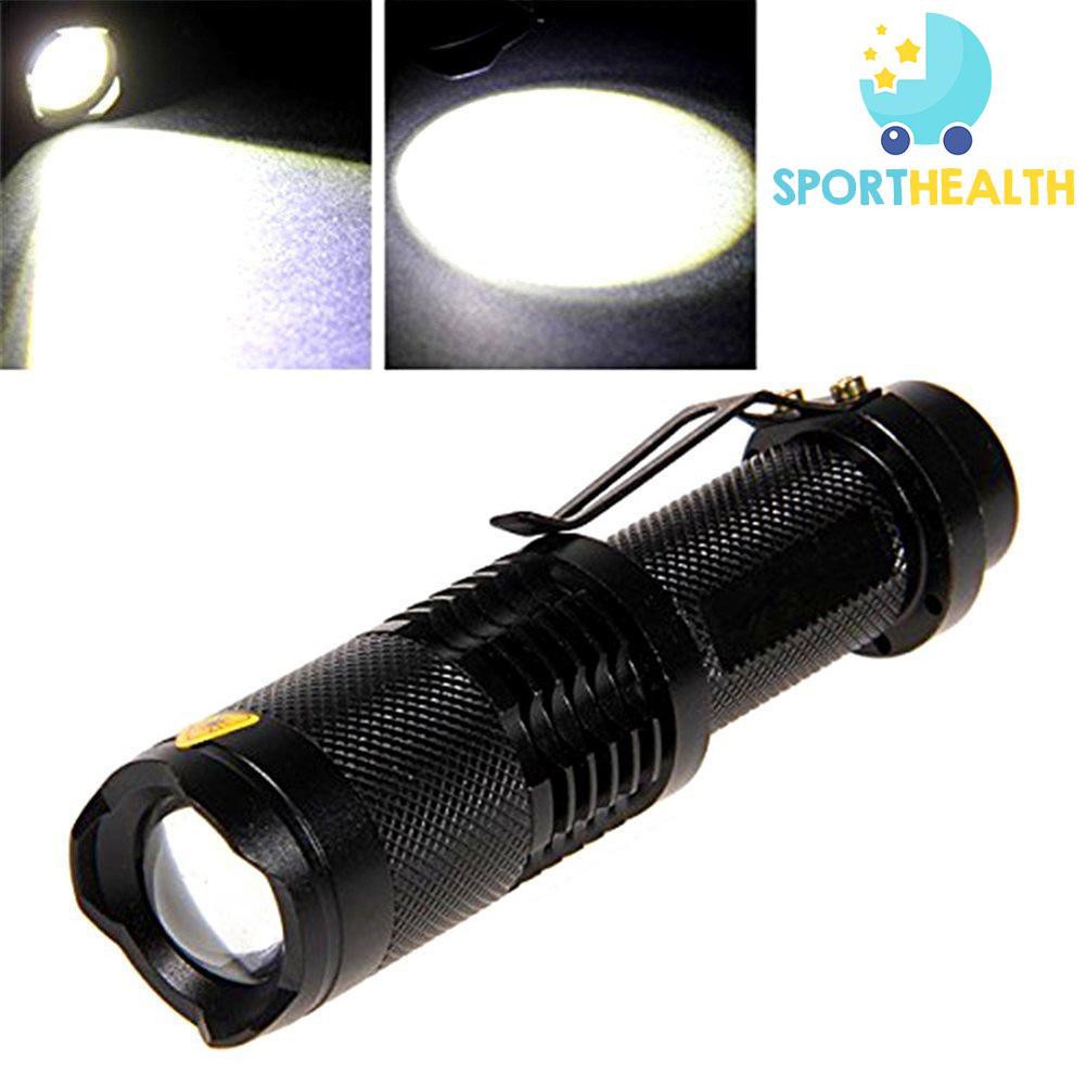 Đèn Pin Gắn Xe Đạp 1200lm Cree Q5 Led + Giá Đỡ 360 Độ