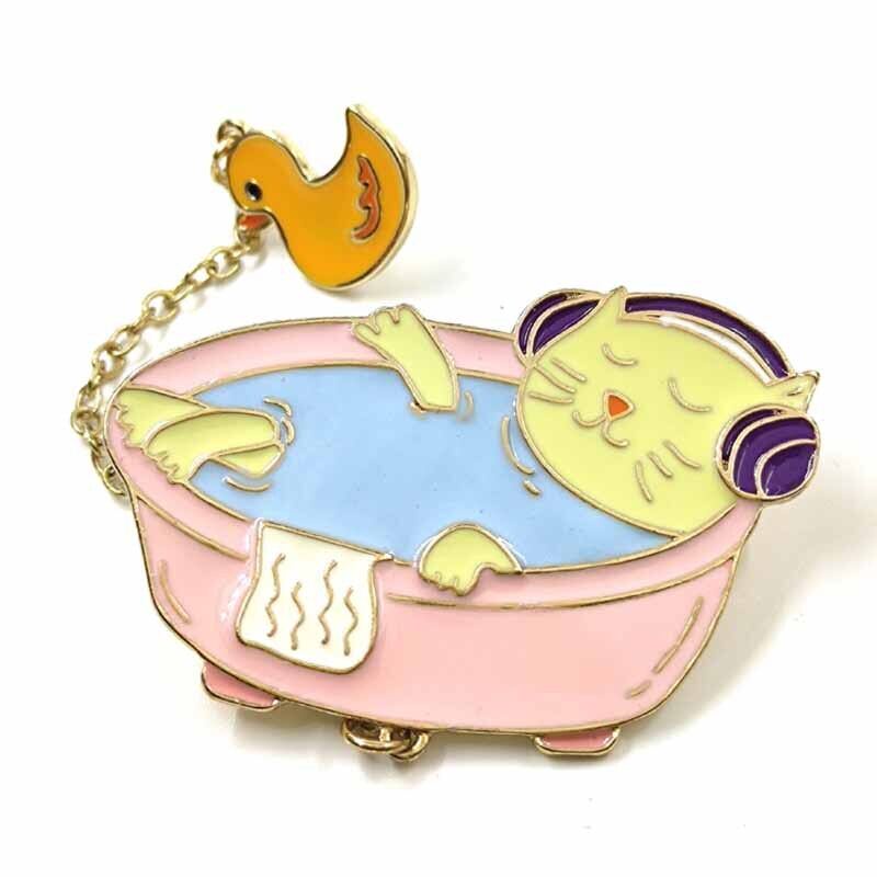 Trâm Cài Áo Hình Gấu Hoạt Hình Dễ Thương