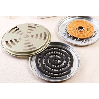 Khay đựng nhang muỗi có nắp đậy