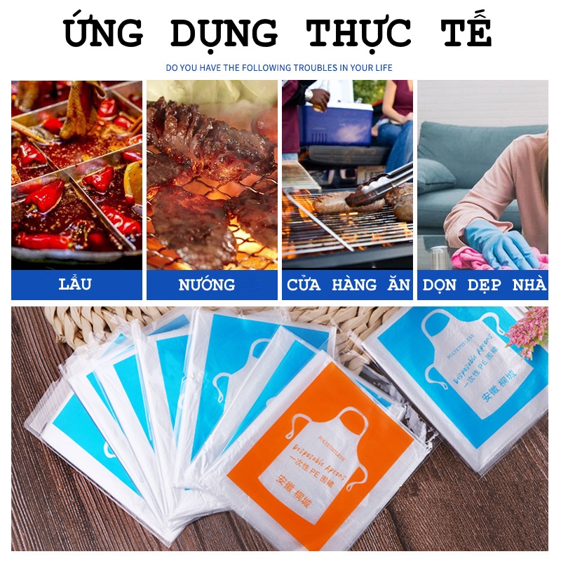 TẠP DỀ DÙNG 1 LẦN. Tiện lợi, An toàn, thẩm mỹ. Aonemall