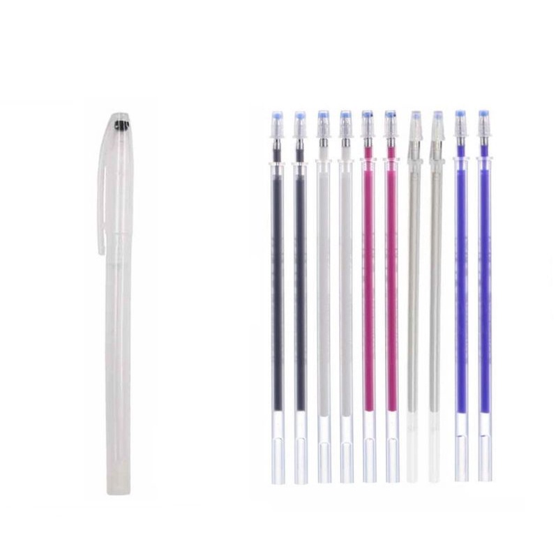 ☘Mua 10 tặng 1 ☘ Ruột Bút vẽ vải bay màu bằng nhiệt độ khi là ủi hoặc máy sấy tóc