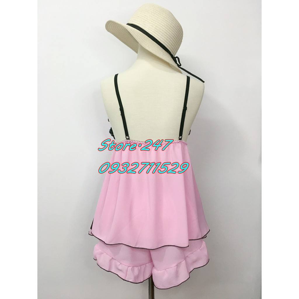 [SIZE 60KG - 90KG] BIGSIZE VOAN MỎNG KIỂU DỄ THƯƠNG CÓ MÚT, XƯỞNG NHÀ TỰ MAY BAO ĐẸP | BigBuy360 - bigbuy360.vn