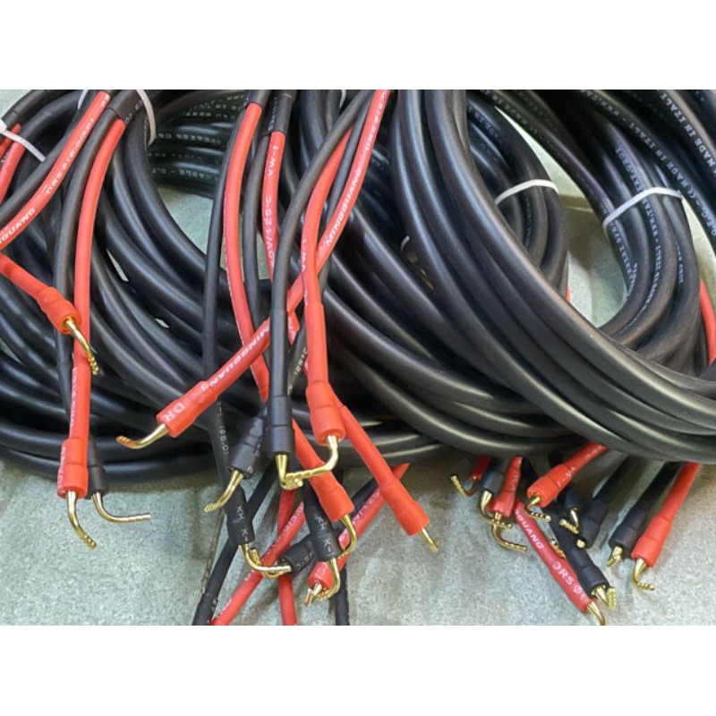 Dây loa Italy cặp dài 2.5m/ vế