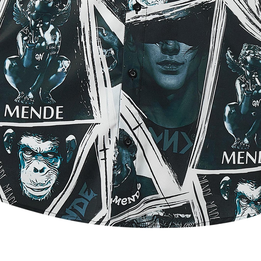 [Mã INCU50 giảm 50k đơn 250k] MENDE - Monkey - áo sơ mi tay ngắn MENDE chính hãng | BigBuy360 - bigbuy360.vn