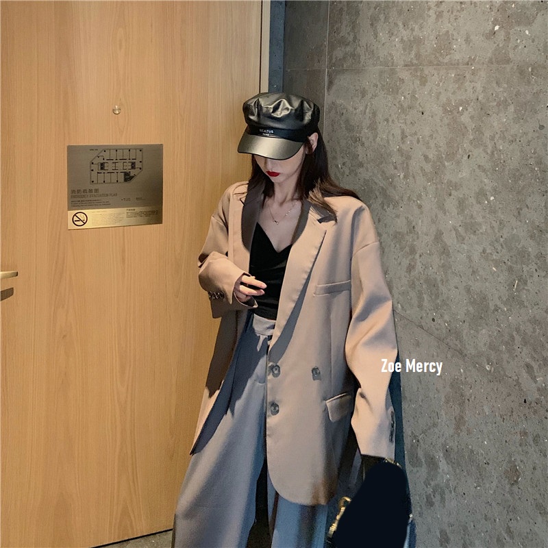 [SẴN]-Áo Blazer nâu trầm (C52)