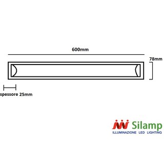 Đèn LED Bán Nguyệt 6 tấc, công suất chuẩn 18W, ánh sáng trắng ấm