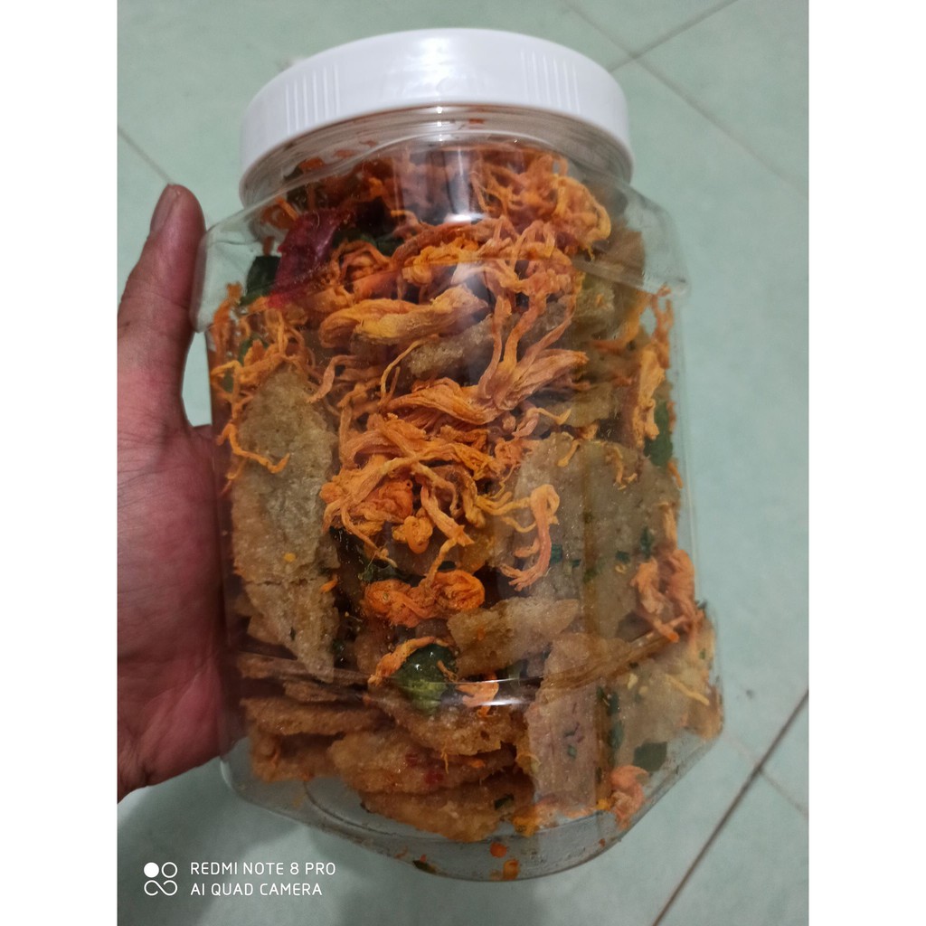 500G CƠM CHÁY CHIÊN MẮM HÀNH LẮC KHÔ GÀ LOẠI NGON | BigBuy360 - bigbuy360.vn
