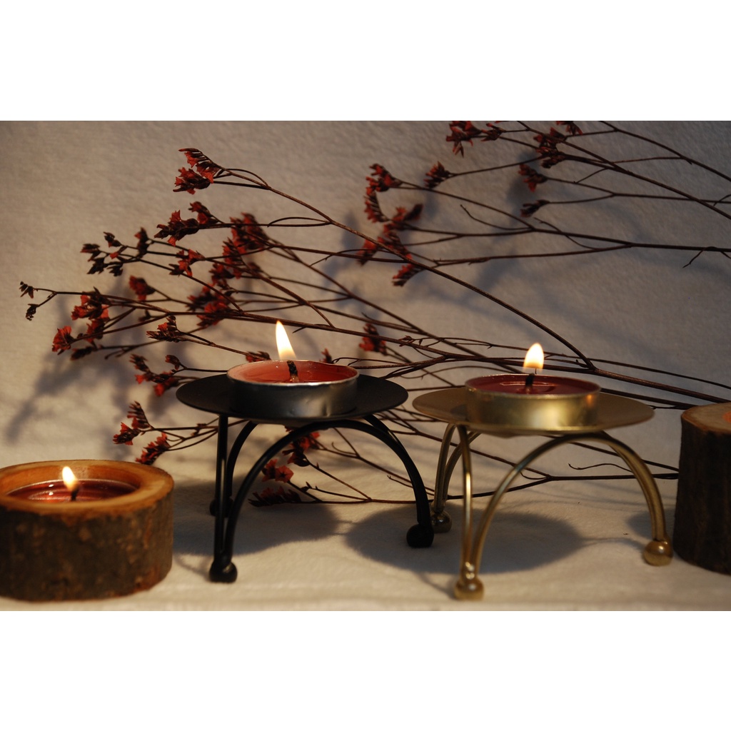 Đế nến dĩa chân cao