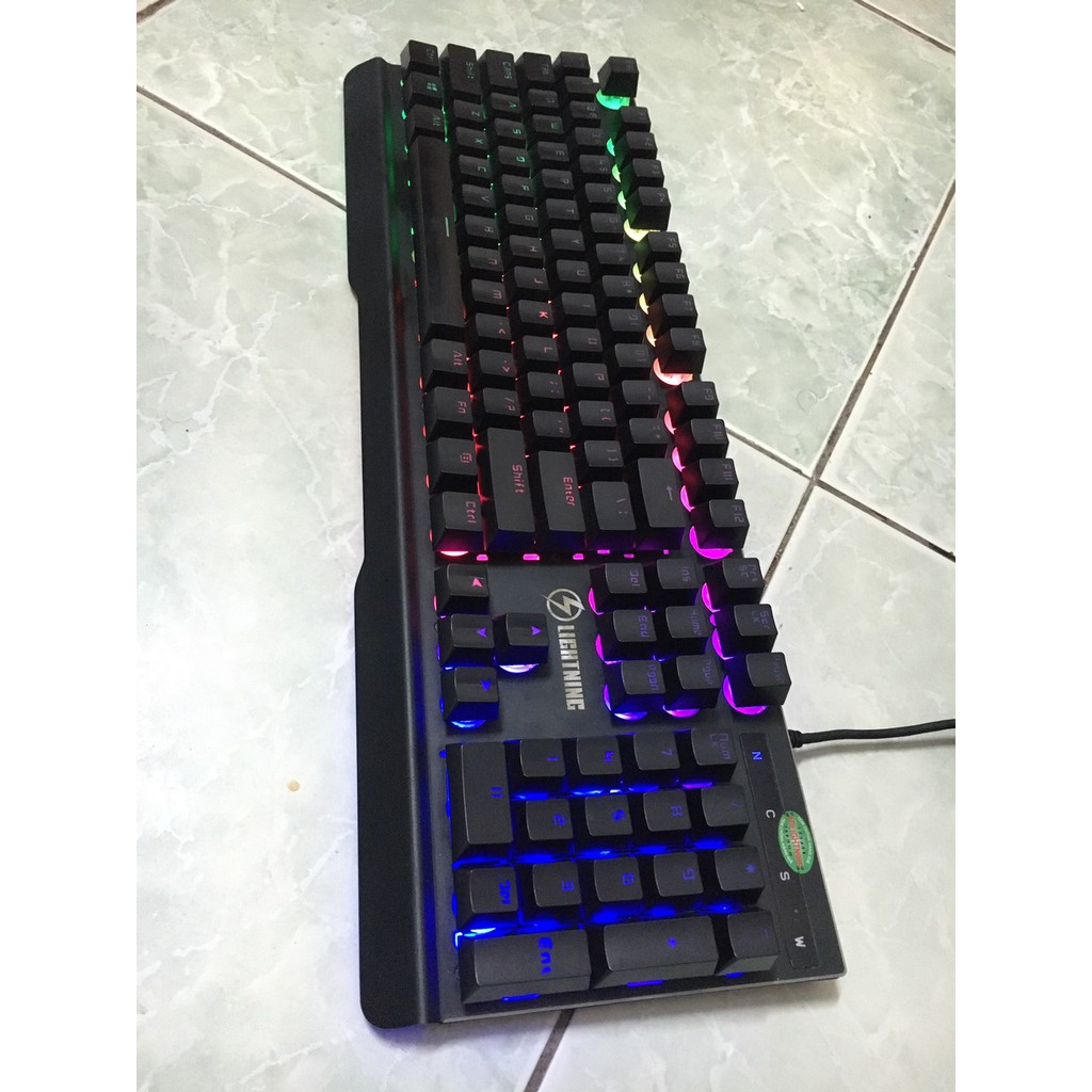 Phím bán cơ  I-Rock K64e đèn led đẹp thanh lý đang sử dụng tốt