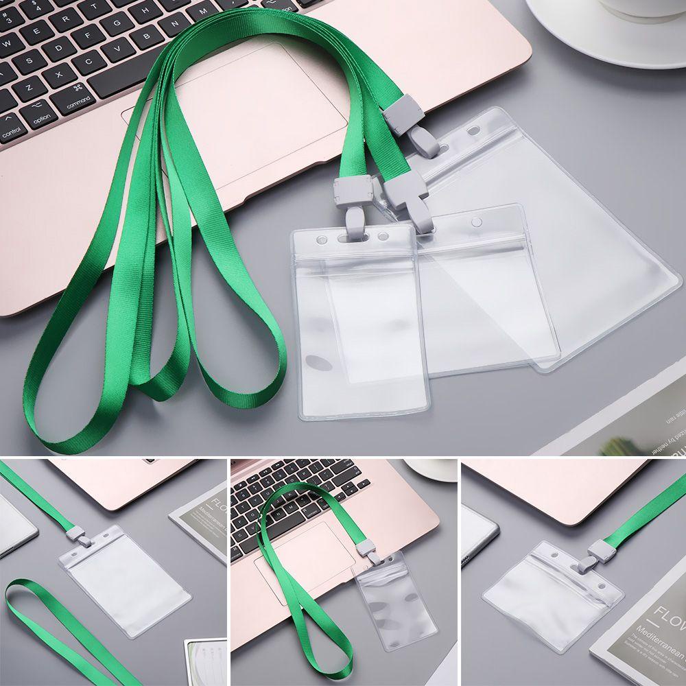 Bao Đựng Thẻ ID 2 Mặt Trong Suốt