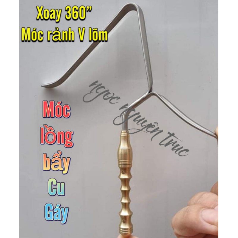 Móc lụp cu gáy móc V lõm