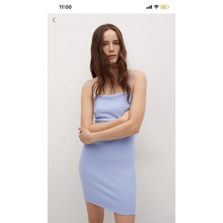 Đầm body MNG hở lưng dư xịn