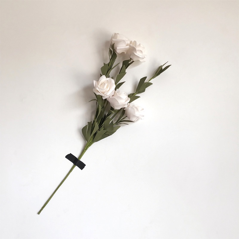 Hoa hồng giả trang trí phòng lãng mạn nhiều màu tùy chọn