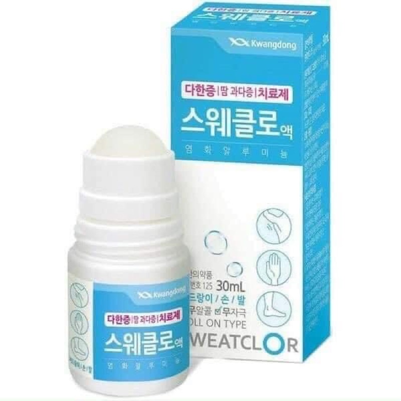 Lăn Khử Mùi, Lăn Nách Kwangdong Diệt Khuẩn Ngăn Chặn Mồ Hôi Nách Chân Tay Cơ Thể