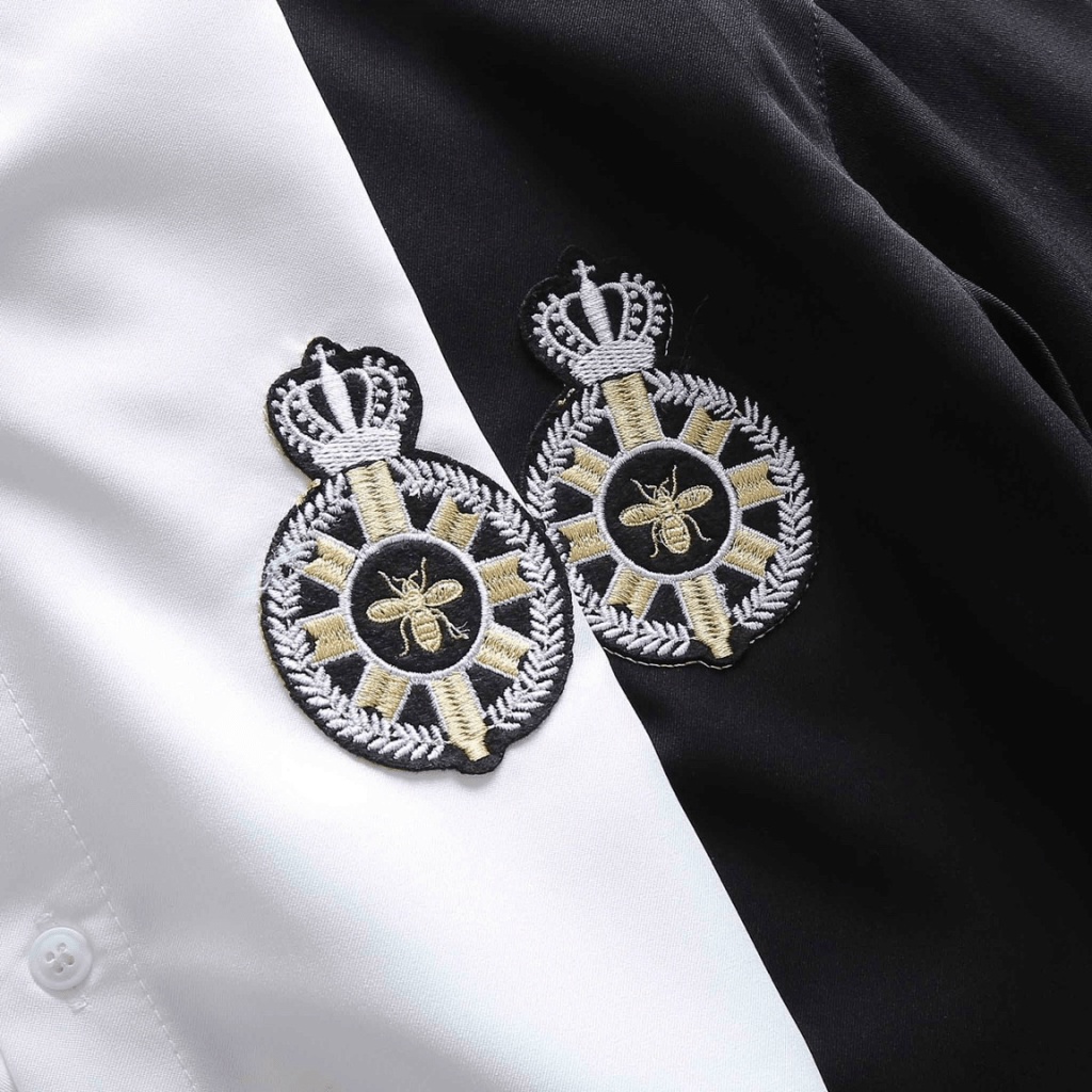 Áo Sơ Mi Nam tay Dài Thêu Logo Cao Cấp Chất Kate Lụa Mịn Mát Chuẩn Size Lịch Lãm Siêu Hot NEW UNISEX