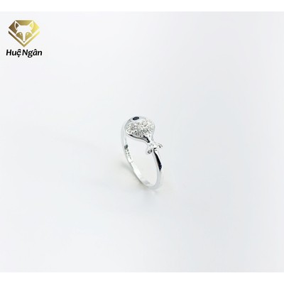 Nhẫn bạc Ý 925 Huệ Ngân - Funny Fish RYR140080 (li tay nhỏ)