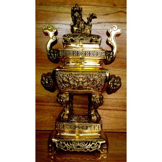 Bộ Lư Đồng Vuông  Vĩnh Tiến LV1