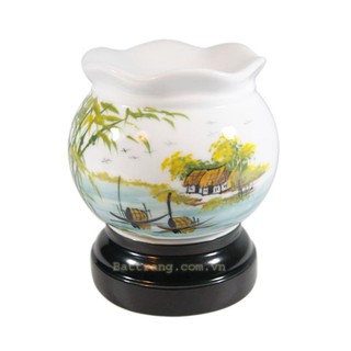 đèn xông tinh dầu bát tràng ( cỡ trung)