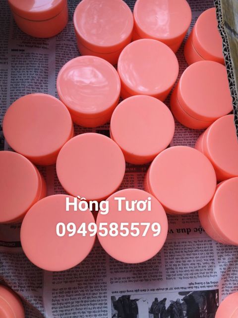 HỦ 100gr ĐỰNG KEM BODY [MÀU CAM]