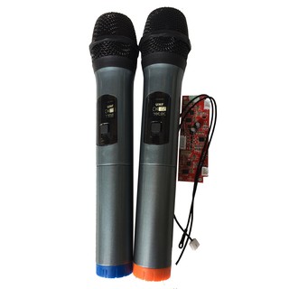 [Mã ELHACE giảm 4% đơn 300K] Micro không dây UHF kèm bo mạch dành cho loa kéo