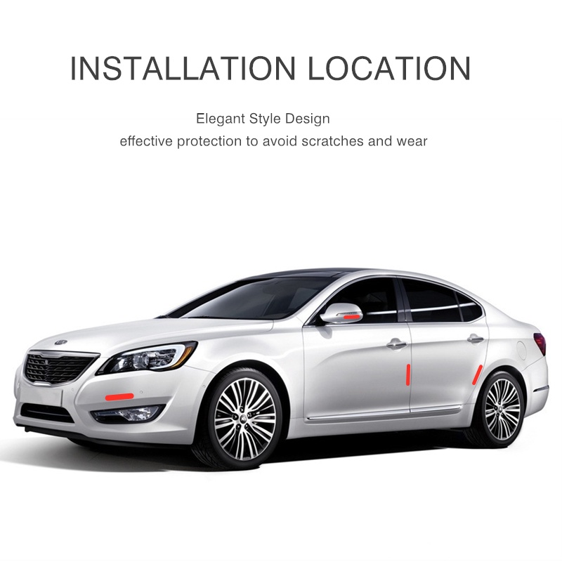 Set 2/ 4/ 6 miếng dán cao su chống va chạm cho cửa xe hơi Mazda CX-30 CX-8 Mazda3 CX-3 CX-9 Mazda6 CX-5 Mazda2