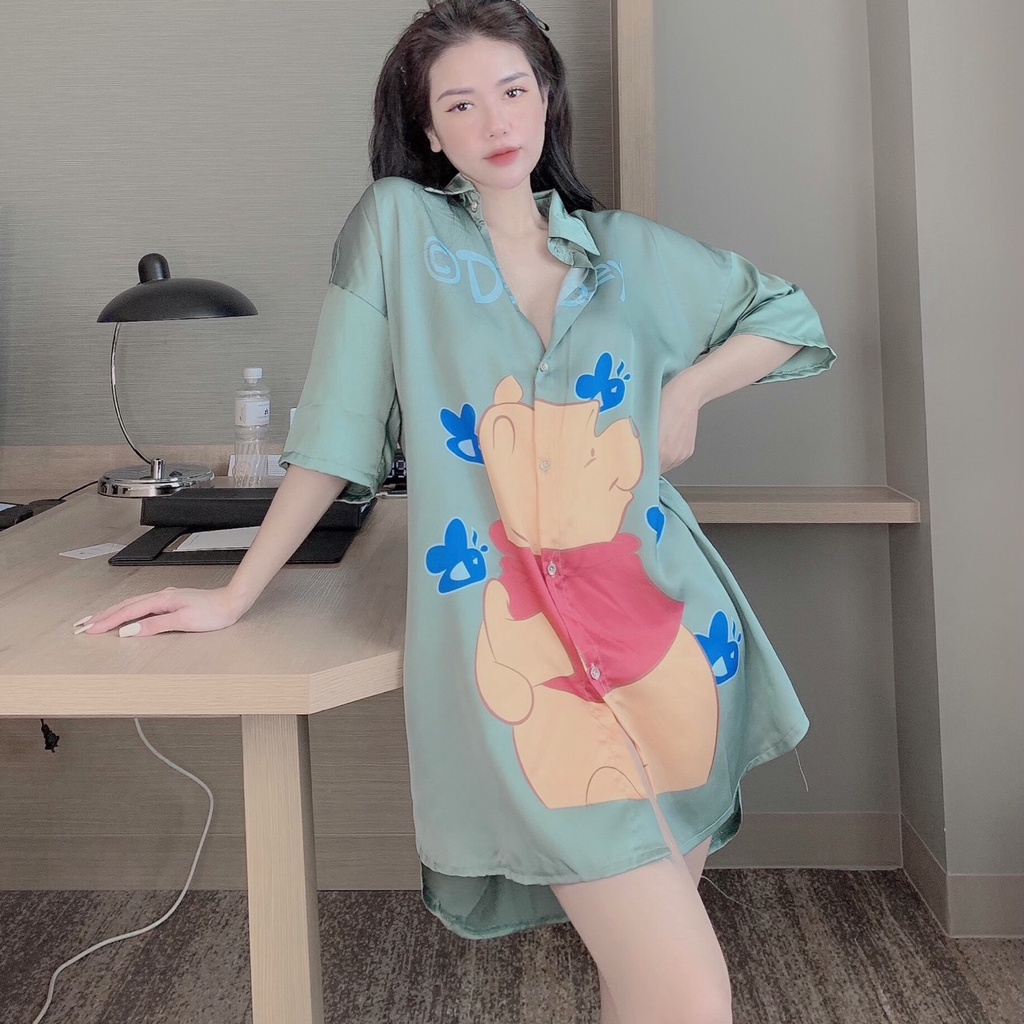 Váy Xinh Thiết Kế Sang Chảnh in 3D Phom 45-60kg Chất Liệu Lụa Satin Loại 1 | BigBuy360 - bigbuy360.vn